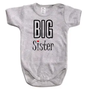 Body niemowlęce BIG SISTER