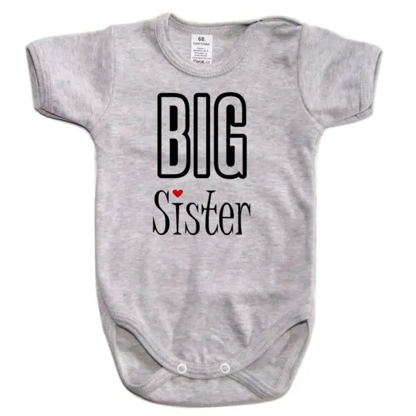 Body niemowlęce BIG SISTER