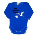 Body niemowlęce NADRUK Będę starszym bratem