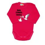 Body niemowlęce NADRUK Będę starszą siostrą