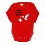 Body niemowlęce NADRUK Będę starszą siostrą