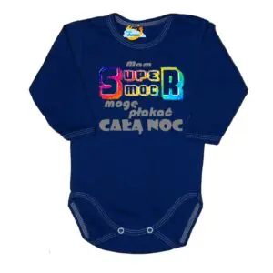 Body niemowlęce MAM SUPER MOC MOGĘ PŁAKAĆ CAŁĄ NOC