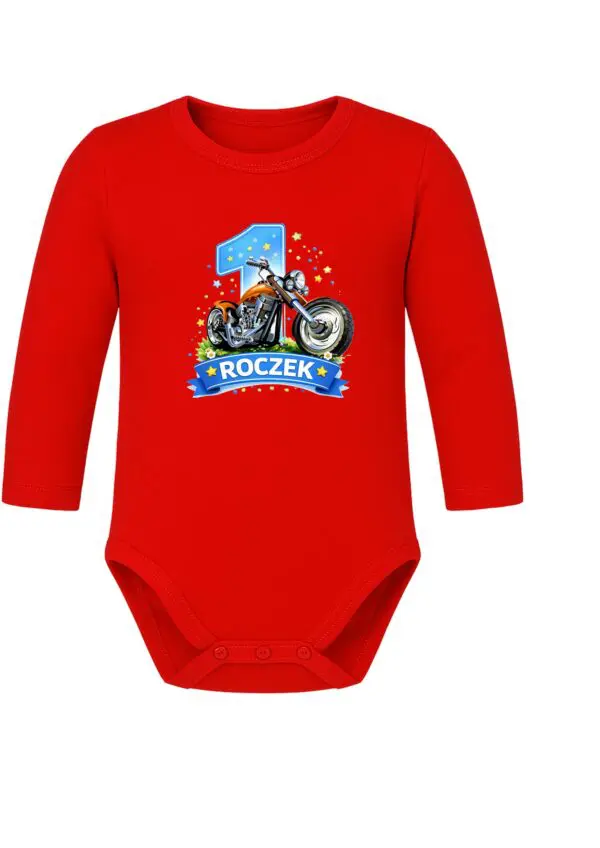 Body niemowlęce NADRUK ROCZEK Motor Harley