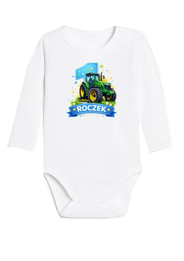 Body niemowlęce NADRUK ROCZEK  traktor john deere