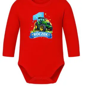 Body niemowlęce NADRUK ROCZEK traktor john deere