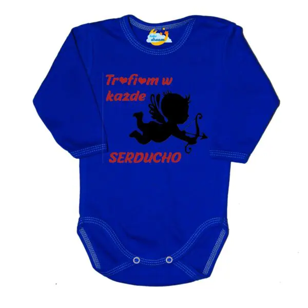 Body niemowlęce NADRUK trafiłem w każde serduszko