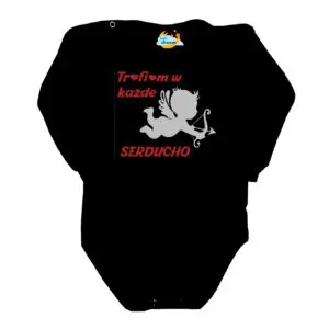 Body niemowlęce NADRUK trafiłem w każde serduszko