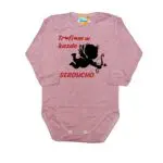 Body niemowlęce NADRUK trafiłem w każde serduszko