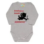 Body niemowlęce NADRUK trafiłem w każde serduszko