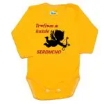 Body niemowlęce NADRUK trafiłem w każde serduszko