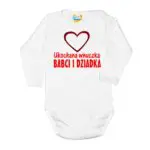 Body niemowlęce NADRUK Ukochana  wnuczka babci i dziadka