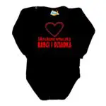 Body niemowlęce NADRUK Ukochana  wnuczka babci i dziadka