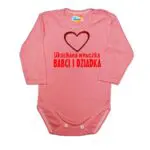 Body niemowlęce NADRUK Ukochana  wnuczka babci i dziadka