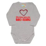 Body niemowlęce NADRUK Ukochana  wnuczka babci i dziadka