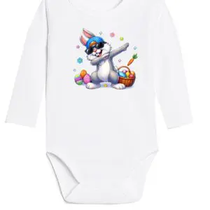 Body niemowlęce NADRUK wielkanoc zajączek