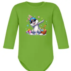 Body niemowlęce NADRUK wielkanoc zajączek