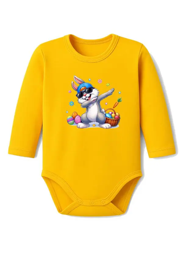 Body niemowlęce NADRUK wielkanoc zajączek