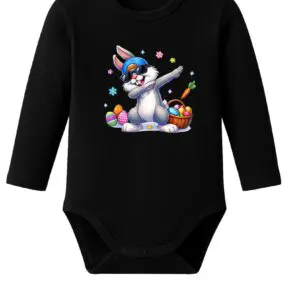 Body niemowlęce NADRUK wielkanoc zajączek