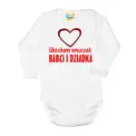 Body niemowlęce NADRUK Ukochany wnuczek babci i dziadka