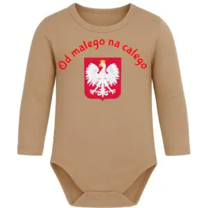 Body NADRUK dla małego kibica polska