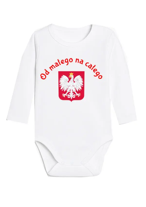 Body NADRUK dla małego kibica polska
