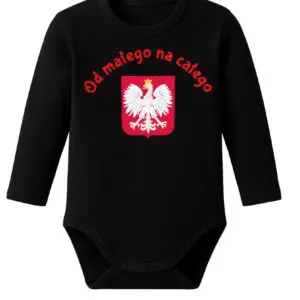 Body NADRUK dla małego kibica polska