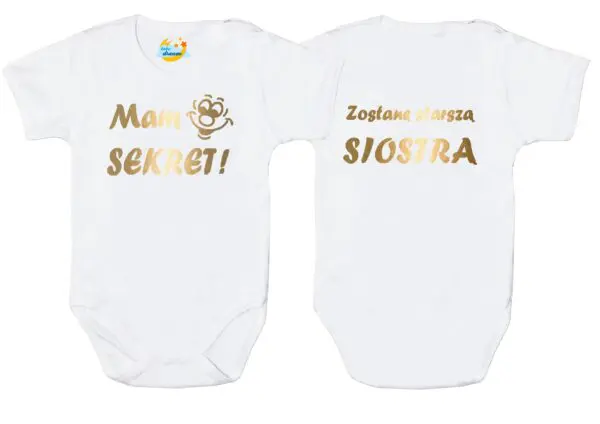 Body niemowlęce MAM SEKRET