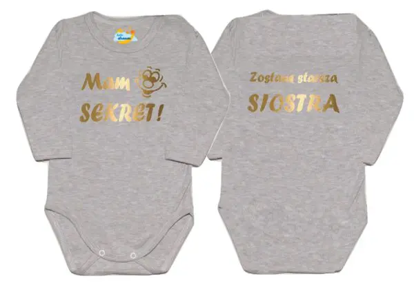 Body niemowlęce MAM SEKRET