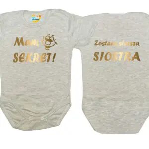 Body niemowlęce MAM SEKRET