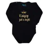 Body niemowlęce NADRUK Książe jak z bajki