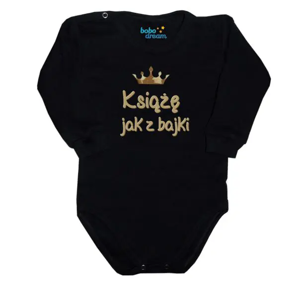 Body niemowlęce NADRUK Książe jak z bajki
