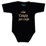 Body niemowlęce NADRUK Książe jak z bajki