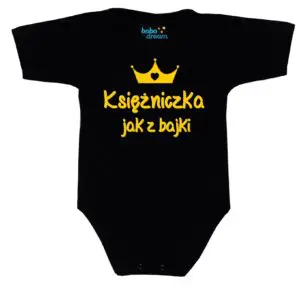 Body niemowlęce NADRUK Księżniczka jak z bajki
