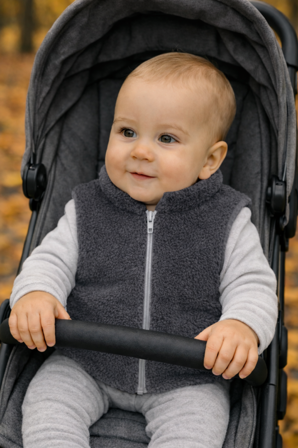 Ciepła Kamizelka Ocieplacz – Miękka, Lekka i Idealna na Spacer