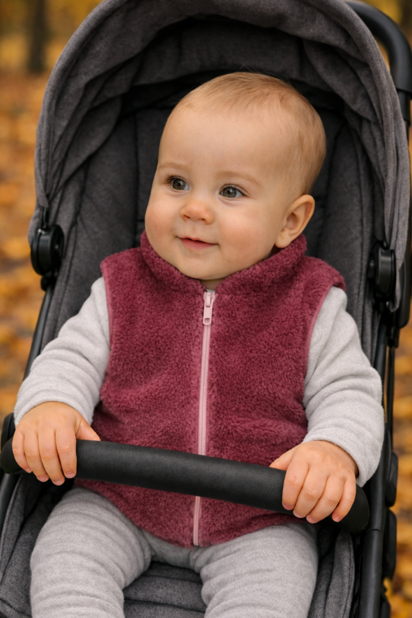 Ciepła Kamizelka Ocieplacz – Miękka, Lekka i Idealna na Spacer