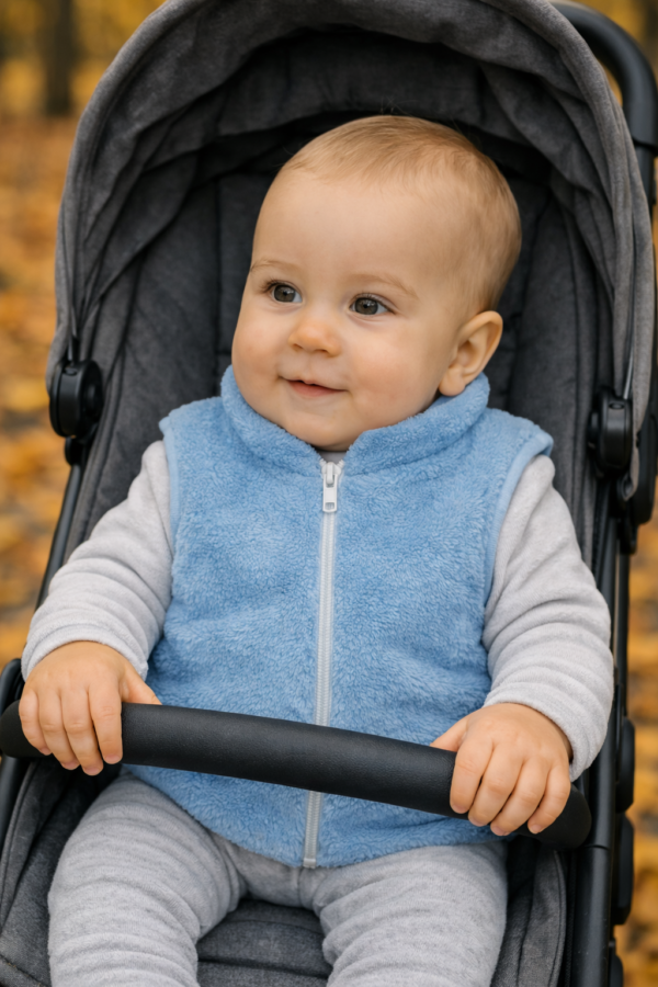 Ciepła Kamizelka Ocieplacz – Miękka, Lekka i Idealna na Spacer