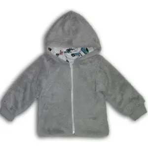 Kurteczka Wiosenna dla Niemowlaka – Miękka, Lekka i Urocza Szara