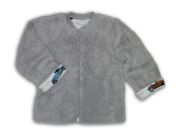 Kurteczka Wiosenna dla Niemowlaka – Miękka, Lekka Bluza Szara