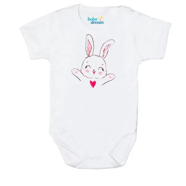 Body niemowlęce Wielkanocne ZAJĄCZEK KRÓLIK KURCZAK | bawełna | prezent