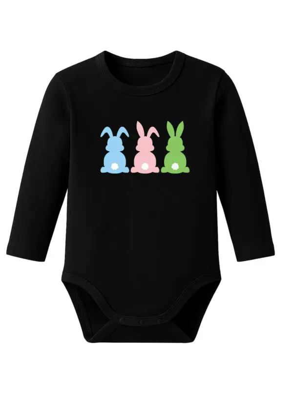Body niemowlęce Wielkanocne ZAJĄCZEK KRÓLIK KURCZAK | bawełna | prezent