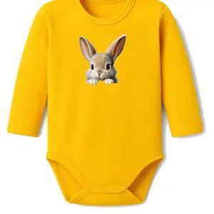 Body niemowlęce Wielkanocne ZAJĄCZEK KRÓLIK KURCZAK | bawełna | prezent