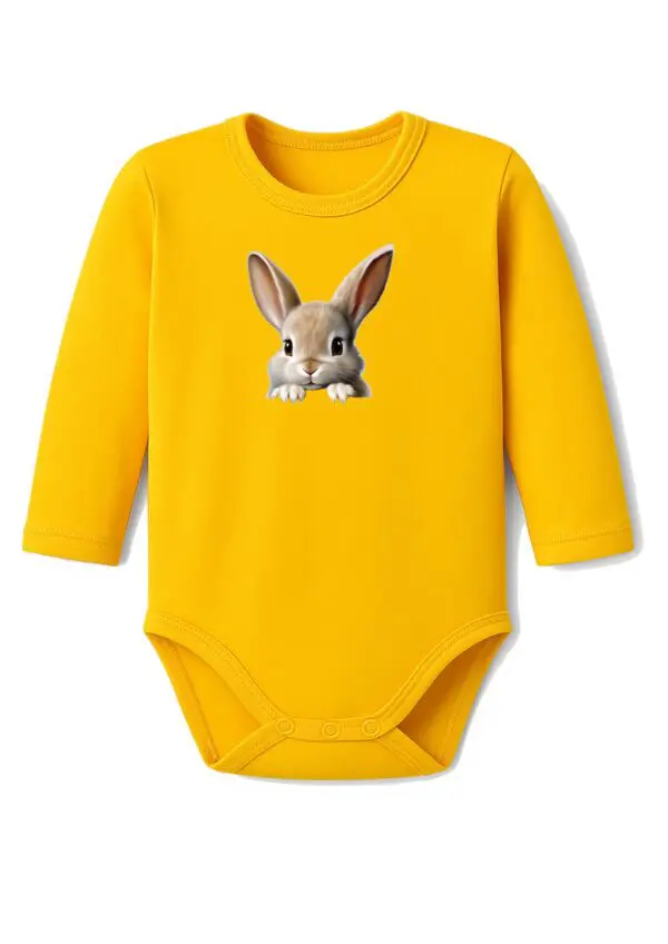 Body niemowlęce Wielkanocne ZAJĄCZEK KRÓLIK KURCZAK | bawełna | prezent