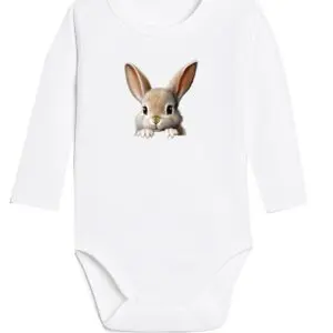 Body niemowlęce Wielkanocne ZAJĄCZEK KRÓLIK KURCZAK | bawełna | prezent