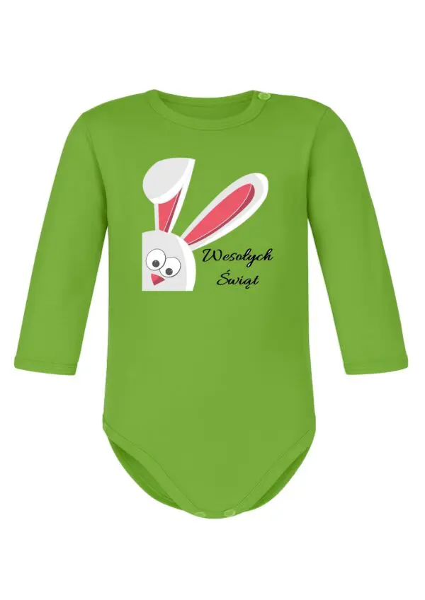 Body niemowlęce Wielkanocne ZAJĄCZEK KRÓLIK KURCZAK | bawełna | prezent
