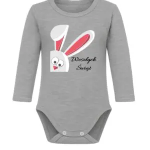 Body niemowlęce Wielkanocne ZAJĄCZEK KRÓLIK KURCZAK | bawełna | prezent