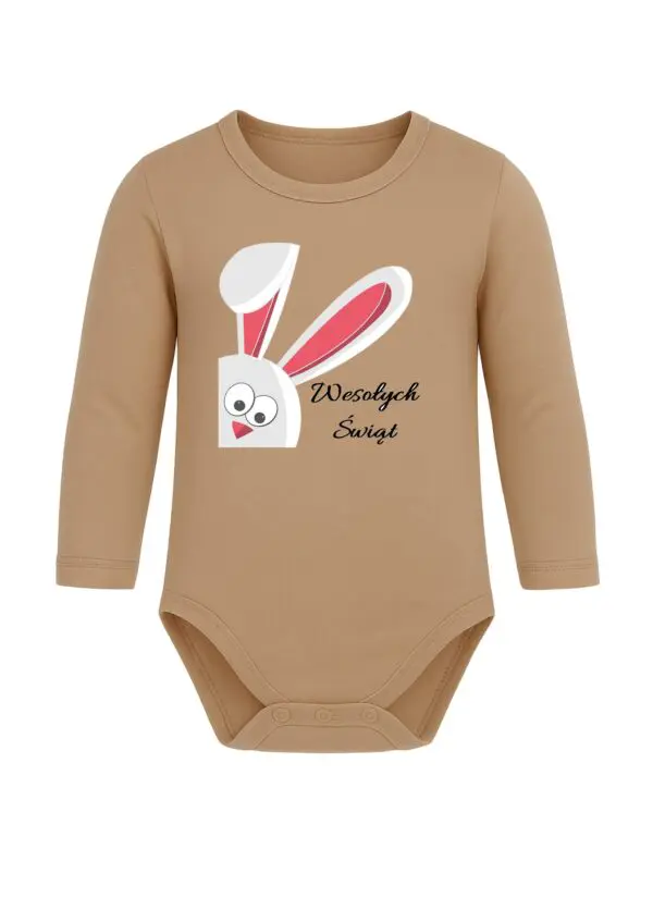 Body niemowlęce Wielkanocne ZAJĄCZEK KRÓLIK KURCZAK | bawełna | prezent