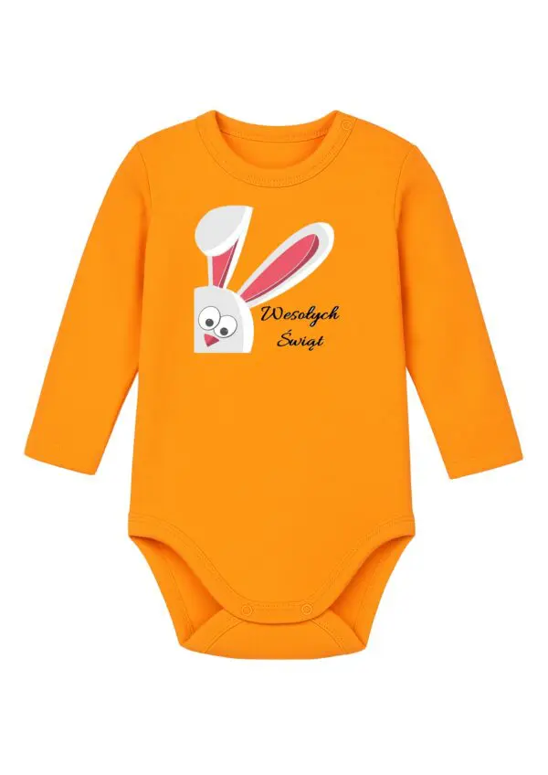 Body niemowlęce Wielkanocne ZAJĄCZEK KRÓLIK KURCZAK | bawełna | prezent