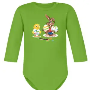 Body niemowlęce Wielkanocne ZAJĄCZEK KRÓLIK KURCZAK | bawełna | prezent