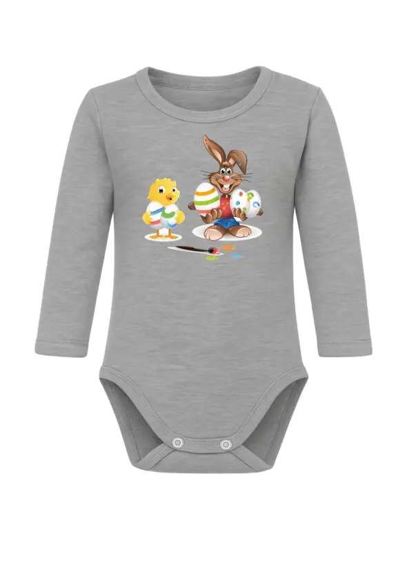 Body niemowlęce Wielkanocne ZAJĄCZEK KRÓLIK KURCZAK | bawełna | prezent