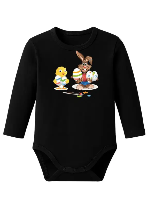 Body niemowlęce Wielkanocne ZAJĄCZEK KRÓLIK KURCZAK | bawełna | prezent